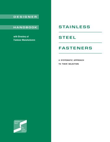 STAINLESS STEEL FASTENERS - SSINA