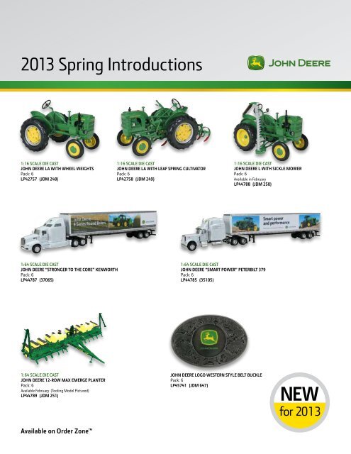 Speccast john deere on sale