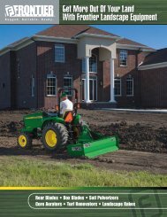 Get More Out Of Your Land With Frontier Landscape ... - John Deere