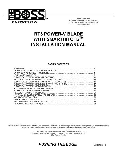 RT3 Power-V Blade w/SmartHitch2 Installation - Boss Products