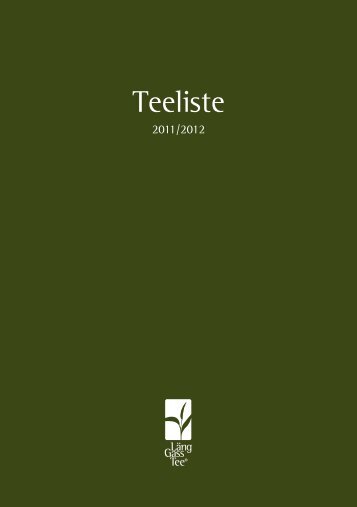 Teeliste 2011/2012 - Länggass-Tee