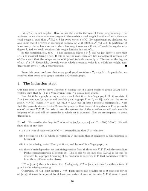 Dense triangle-free graphs are four-colorable: A solution to ... - Lirmm