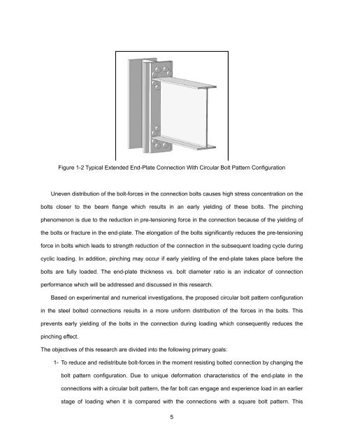 ON THE EFFECTS OF CIRCULAR BOLT PATTERNS ON THE ...