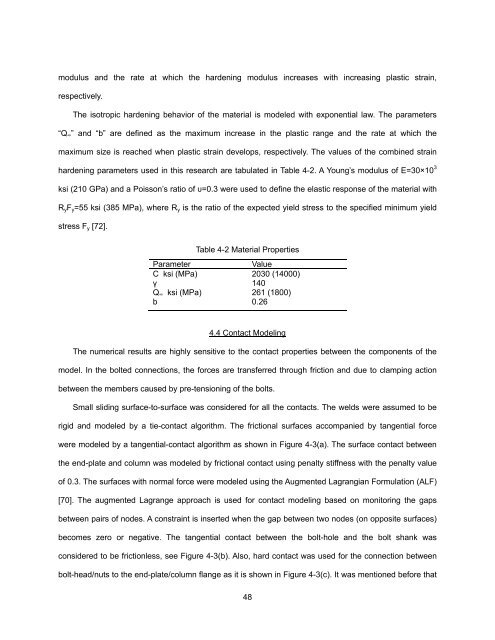 ON THE EFFECTS OF CIRCULAR BOLT PATTERNS ON THE ...