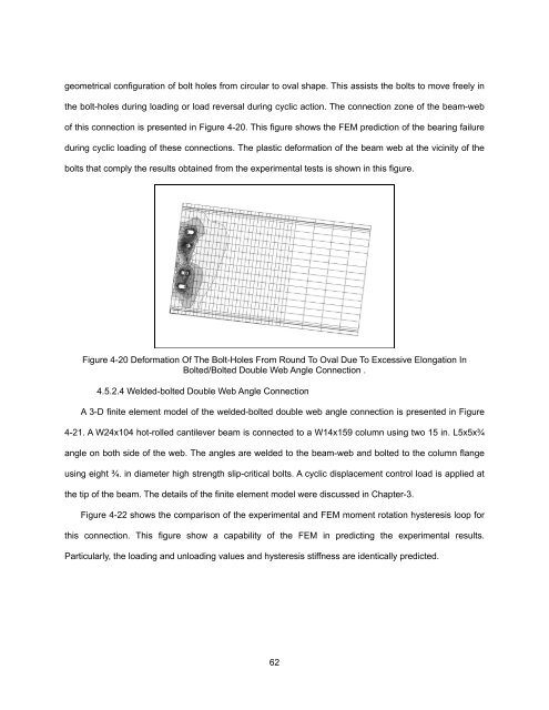 ON THE EFFECTS OF CIRCULAR BOLT PATTERNS ON THE ...