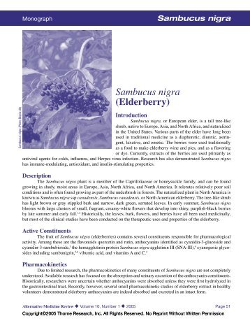 Elderberry - Thorne Research