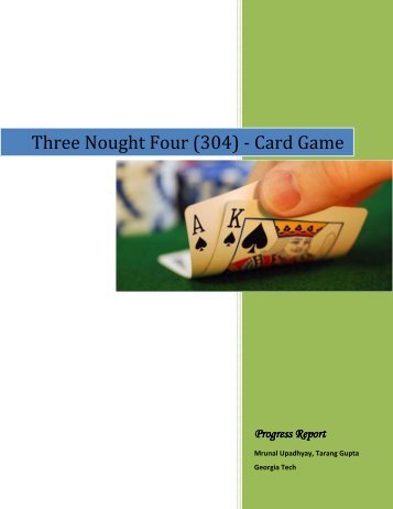 Three Nought Four (304) - Card Game