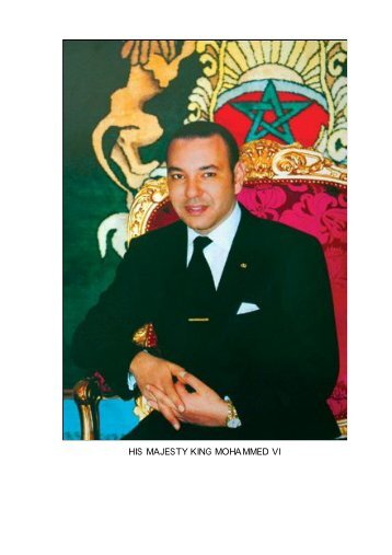 HIS MAJESTY KING MOHAMMED VI - ONE