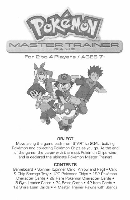 Pokemon Master Trainer 05 Instructions Hasbro Pokemon Master Trainer 05 Instructions Hasbro