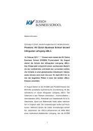 BILI - KV Zürich Business School