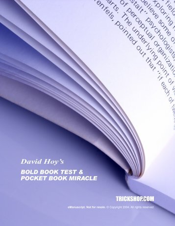 David Hoy's Bold Book Test.pdf