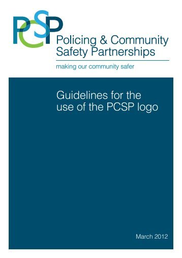 Guidelines for the use of the PCSP logo - Department of Justice