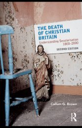 The Death of Christian Britain