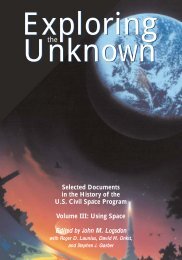 Exploring the Unknown - NASA's History Office