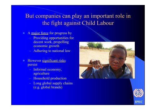 An introduction to Child Labour - International Labour Organization