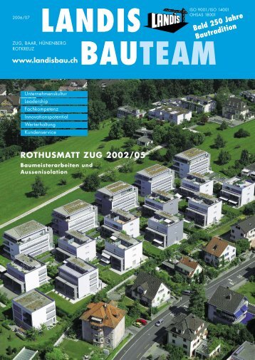 ROTHUSMATT ZUG 2002/05 - Landis Bau AG