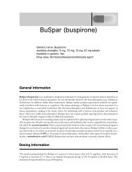 BuSpar (buspirone)