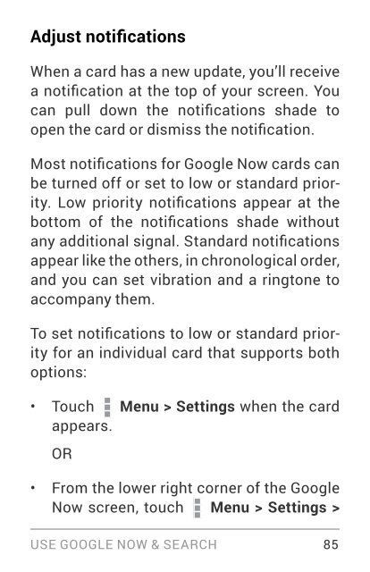 Nexus 4 Guidebook pdf Google