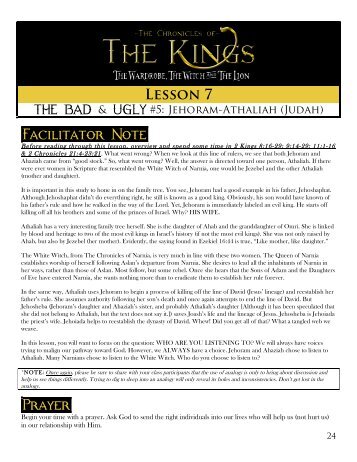 Preview of “Microsoft Word - The Chronicles of the Kings (Spring ...