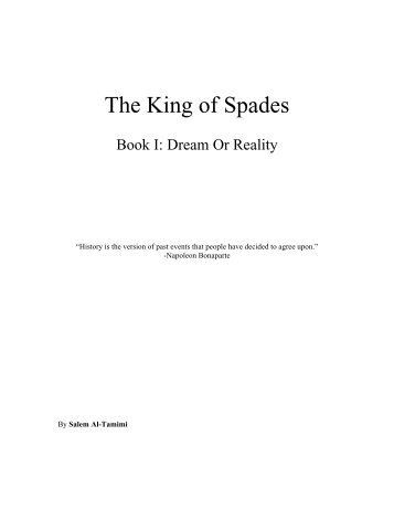 Chapters 1-6: PDF Version - The King of Spades