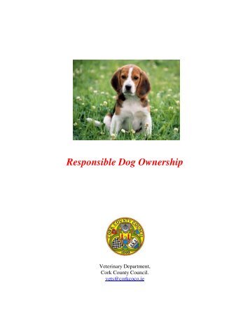 Responsible Dog Ownership - updated - Cork County Council