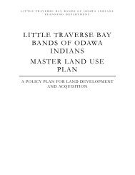 LTBB Master Land Use Plan - Little Traverse Bay Bands of Odawa ...