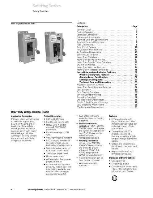 Switching Devices - Eaton Canada