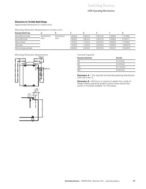 Switching Devices - Eaton Canada