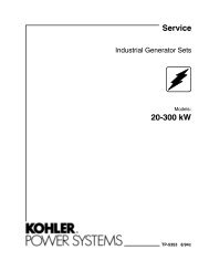 Service Manual, 20-300 kW FR II (TP-5353) - ImageEvent