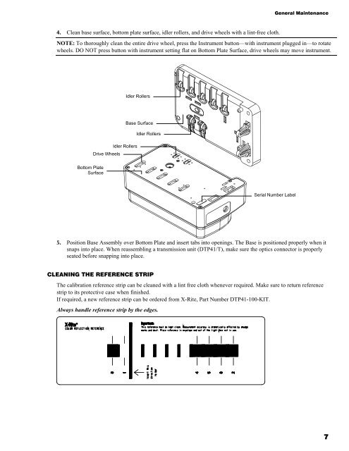 AutoScan Spectrophotometer Instrument Operator's Manual - X-Rite