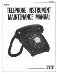 1968 - Telephone Installation Maintenance Man. (TIMM-2)