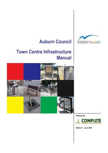 Town Centre Infrastructure Manual - Auburn City Council