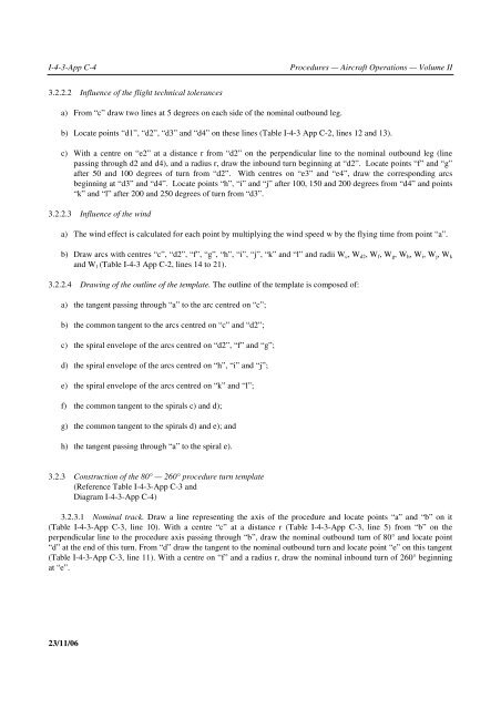 Aircraft Operations. Volume II - Construction of Visual and Instrument ...