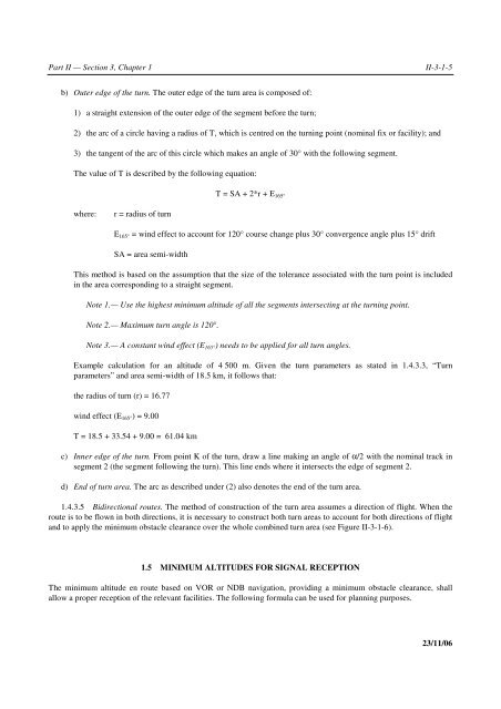 Aircraft Operations. Volume II - Construction of Visual and Instrument ...