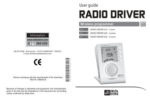 User guide - Delta Dore