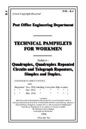 Quadruplex Telegraphs & Repeaters - Sam Hallas