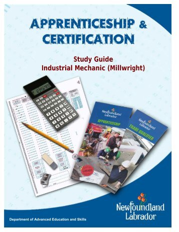 Study Guide Industrial Mechanic (Millwright) - Department of ...