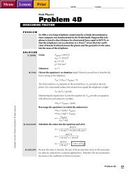 Holt Physics Problem 4D - Hays High School