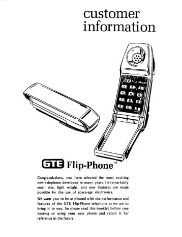 GTE US Flip-Phone - Sam Hallas
