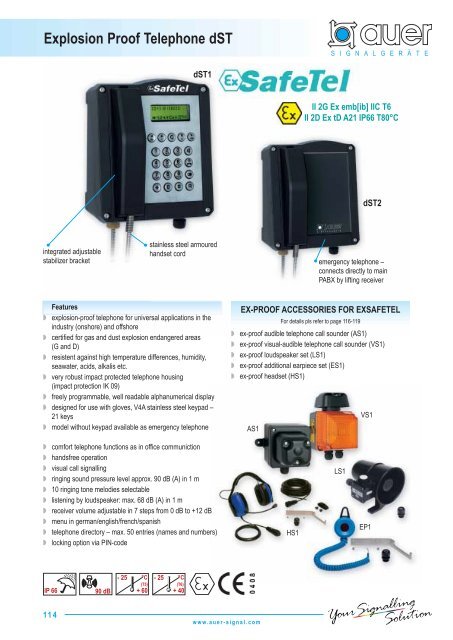 Explosion Proof Telephone