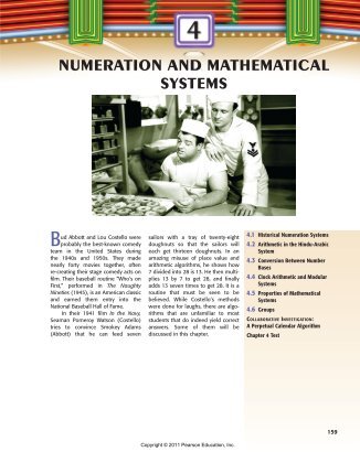 NUMERATION AND MATHEMATICAL SYSTEMS