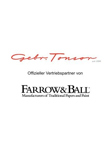 Erläuterungen zu den Farrow & Ball Farbtönen ansehen