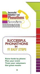 Phonathon Handbook - National Service Resource Center