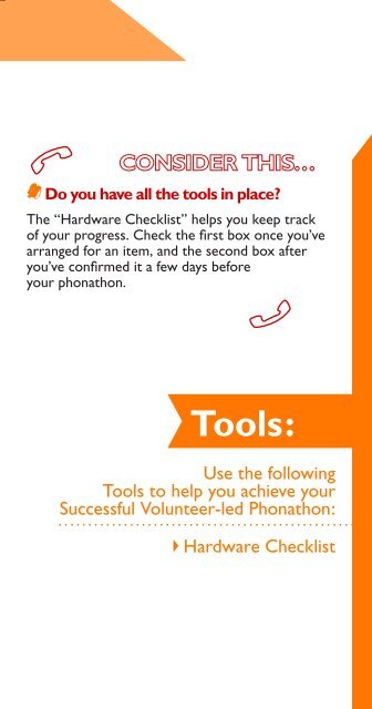 Phonathon Handbook - National Service Resource Center