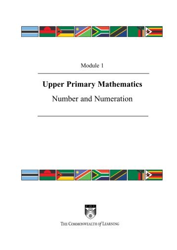 Upper Primary Mathematics Number and Numeration