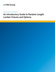 Random Length Lumber Futures & Options Brochure - CME Group