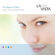 Ihre Augen im Fokus Laser- und Linsenchirurgie - Vista Klinik