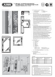 und Türsicherung FTS 206 - Abus