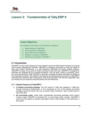 Learning Tally.ERP 9 - Vol 1.book - Cifo