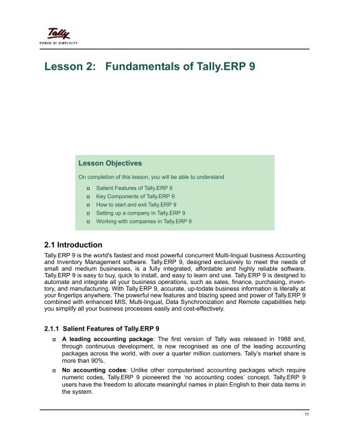 Learning Tally.ERP 9 - Vol 1.book - Cifo